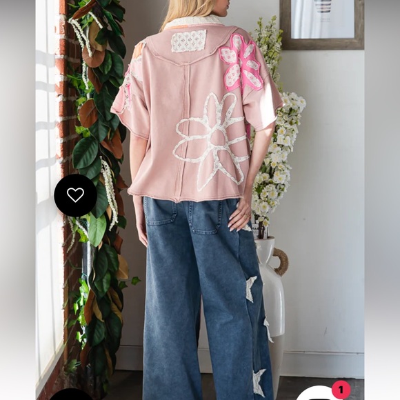 Oli & Hali Flower Patch Top - Picture 5 of 6